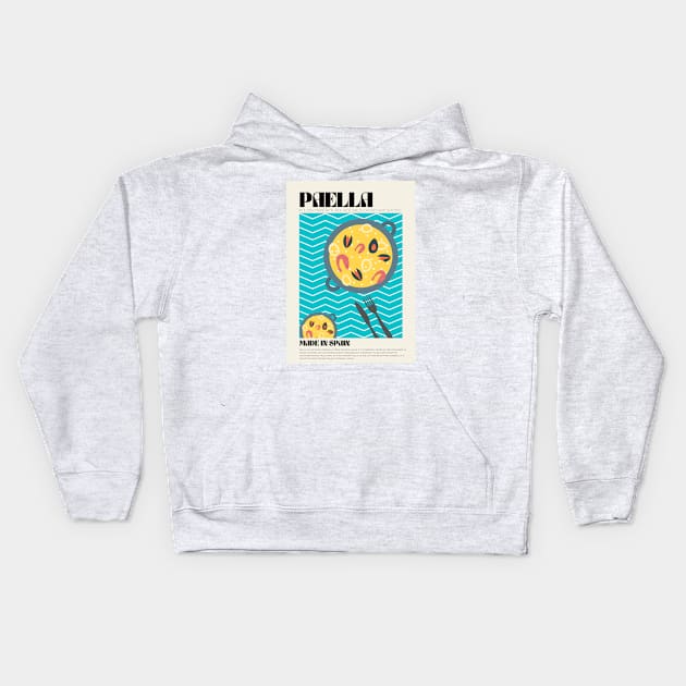 Paella Kids Hoodie by osmansargin